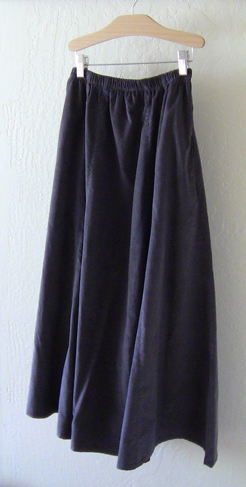 Long Corduroy Skirts in 100% Cotton